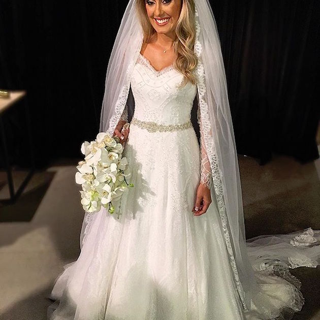 Luciana Collet vestido de noiva
